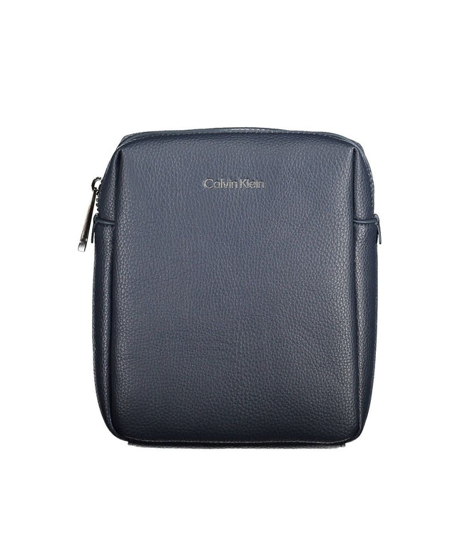 Calvin Klein Blue Polyester Men Shoulder Bag