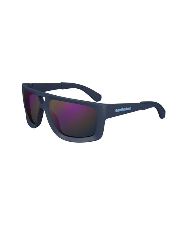 Calvin Klein Blue Plastic Men Sunglasses