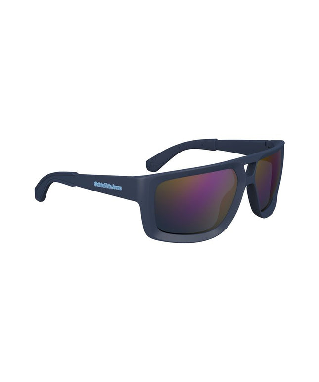 Calvin Klein Blue Plastic Men Sunglasses