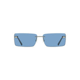 Calvin Klein Blue Metal Women Sunglass