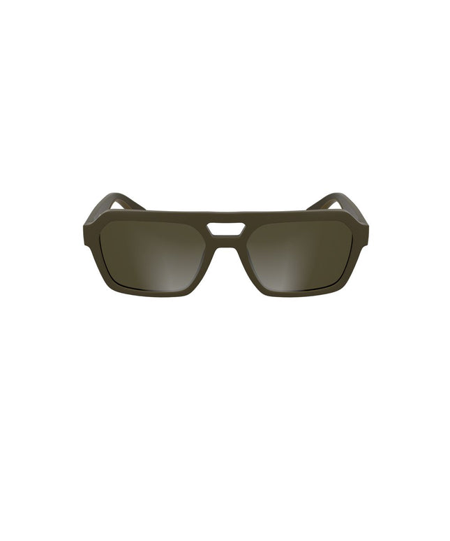 Calvin Klein Brown Bio-Based Fabric Men Sunglasses