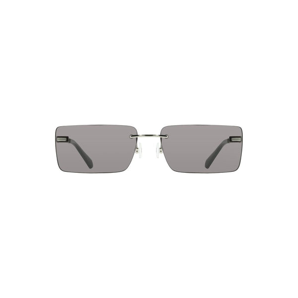 Calvin Klein Black Metal Women Sunglass