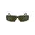 Calvin Klein Green Bio-Based Fabric Women Sunglasses