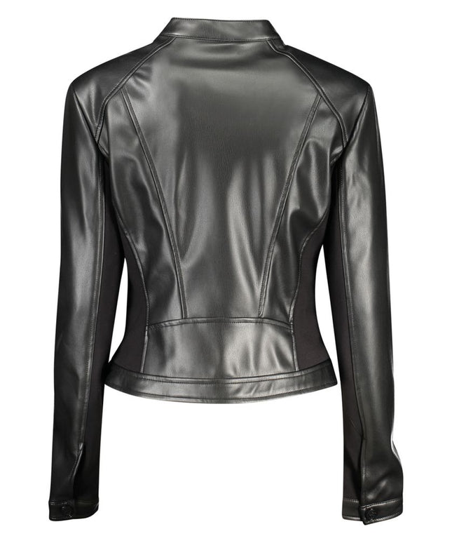 Guess Jeans Black Polyethylene Jackets & Coat