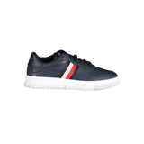 Tommy Hilfiger Tommy Hilfiger Blue Leather Men Sneaker (Shoe Size Men: EU40/US7, nan: nan, nan: nan)