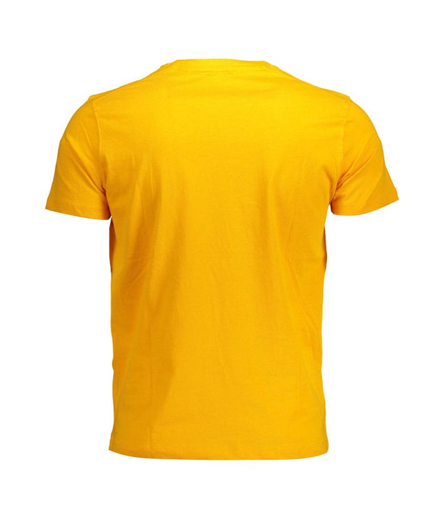 U.S. POLO ASSN. Orange Cotton Men T-Shirt