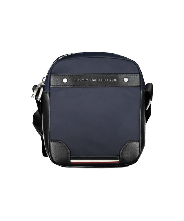 Tommy Hilfiger Blue Polyester Men Shoulder Bag