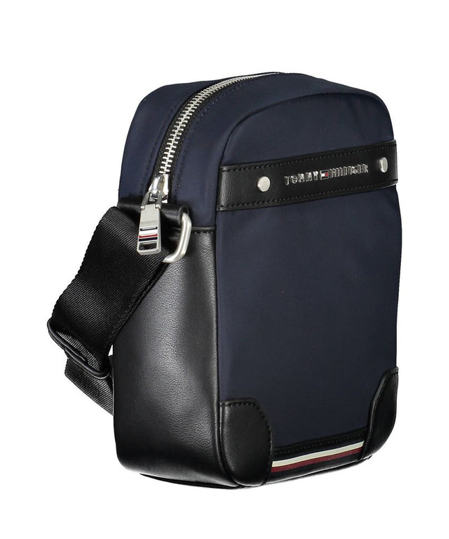 Tommy Hilfiger Blue Polyester Men Shoulder Bag
