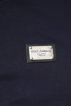 Dolce & Gabbana Dark Blue Logo Crew Neck Pullover Sweater