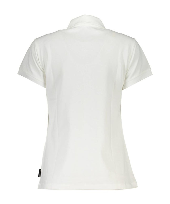North Sails White Cotton Women Polo Shirt