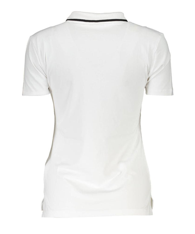 Fila White Cotton Womens Polo Shirt