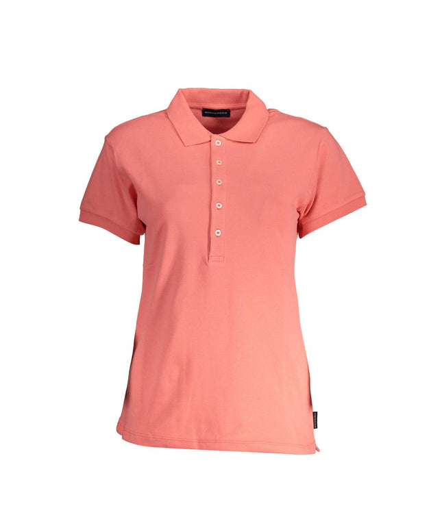 North Sails North Sails Pink Cotton Women Polo Shirt (Italian Size WOMEN: XS, nan: nan, nan: nan)