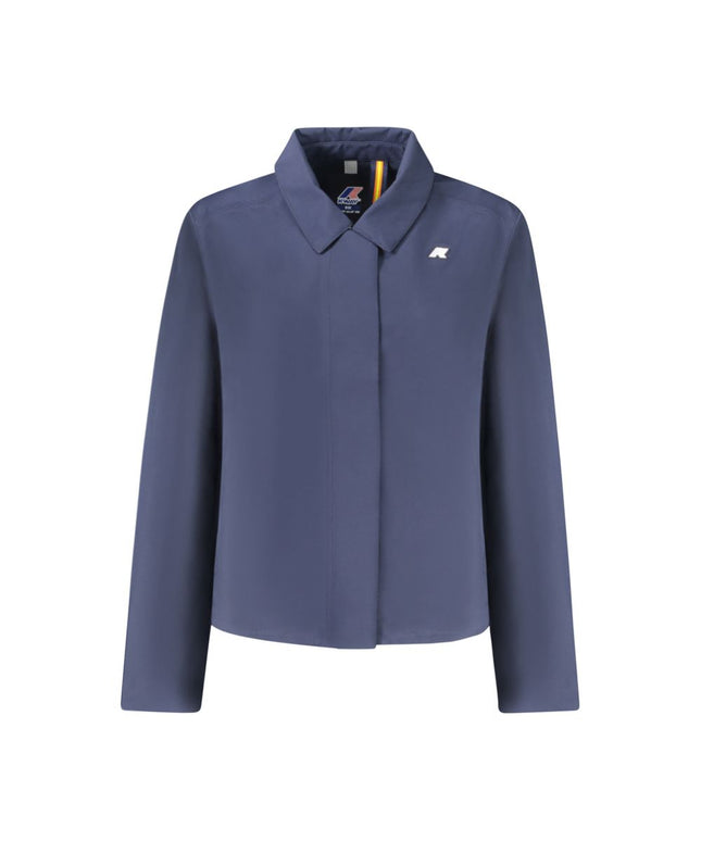 K-WAY Blue Polyester Women Jacket