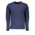 La Martina Regal Blue Crew Neck Embroidered Tee