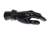 Nialaya Snakeskin CZ LOVE 925 Silver Bracelet