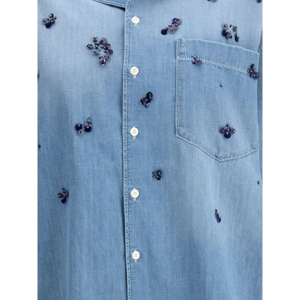 Fabiana Filippi Short sleeve denim Shirt