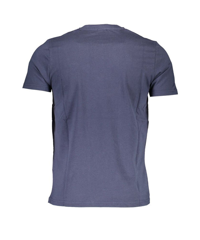 North Sails Blue Cotton Men T-Shirt