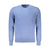 North Sails Blue Cotton Men Sweater