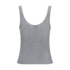 PINKO Metallic Knit Top