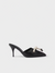 Prada Black Nappa Leather Rope DetailSandals