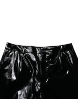 Dolce & Gabbana Black Nylon Straight Men Pants