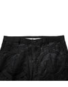 Dolce & Gabbana Black Cotton DG Crown Dress Pants