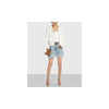 Balmain Blue Cotton Short