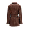 Brunello Cucinelli Saharan leather Jacket