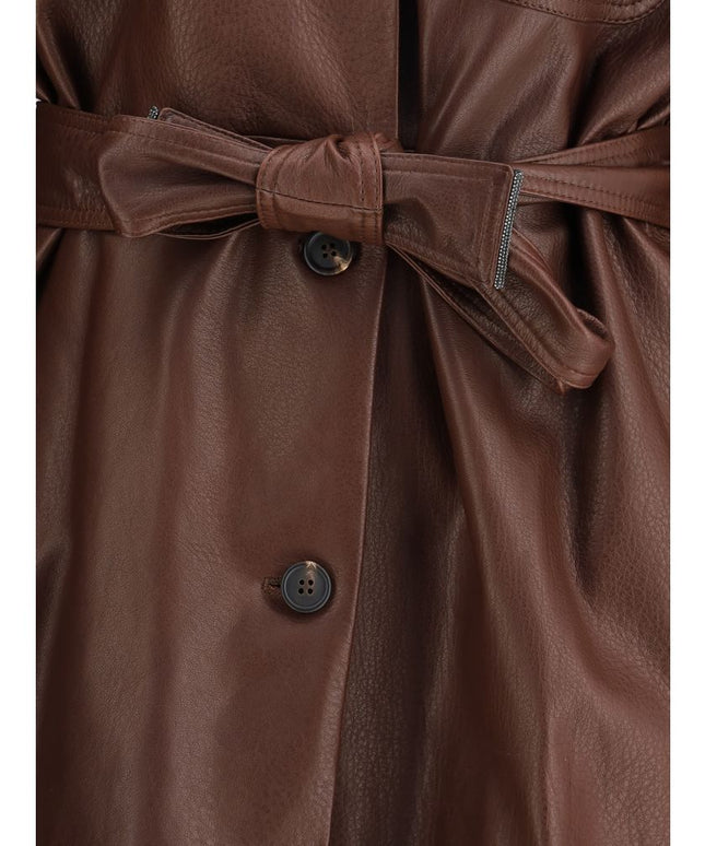 Brunello Cucinelli Saharan leather Jacket