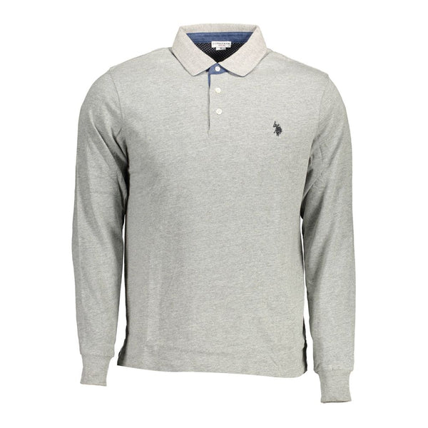 U.S. POLO ASSN. Brown Cotton Men Polo Shirt