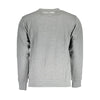 La Martina Gray Cotton Men Sweater