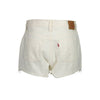 Levi's White Cotton Women Jeans