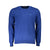 North Sails Blue Cotton Men Sweater