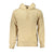 Calvin Klein Beige Brushed Cotton Hooded Sweatshirt