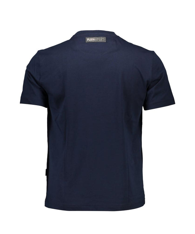 Plein Sport Blue Cotton Men T-Shirt