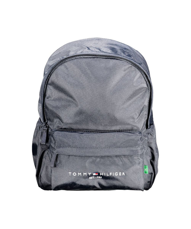 Tommy Hilfiger Blue Polyester Men Backpack