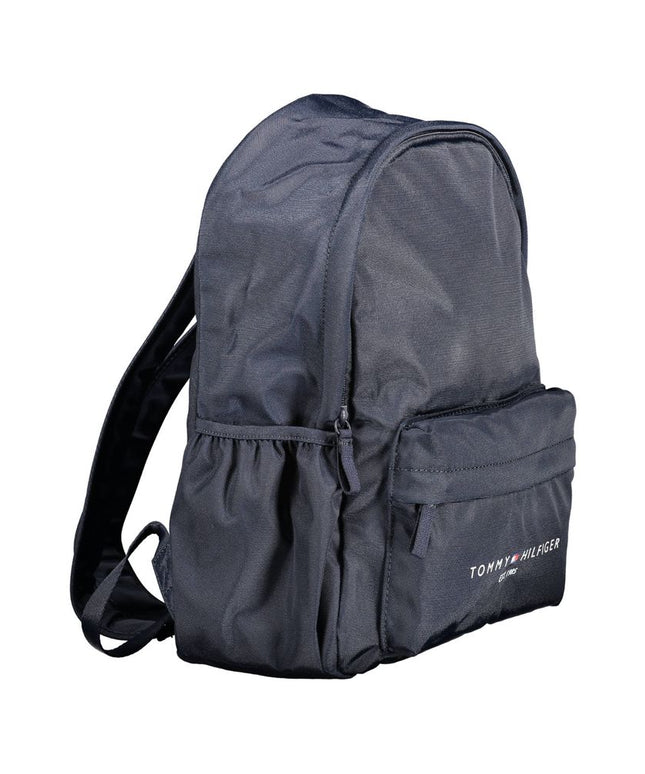 Tommy Hilfiger Blue Polyester Men Backpack