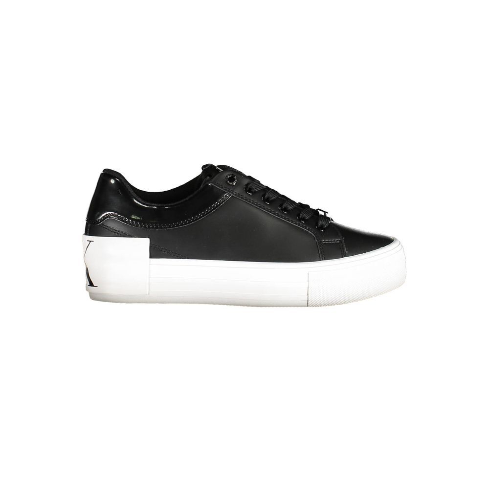 Calvin Klein Calvin Klein Black Polyester Sneaker (Shoe Size Women: EU36/US6, nan: nan, nan: nan)