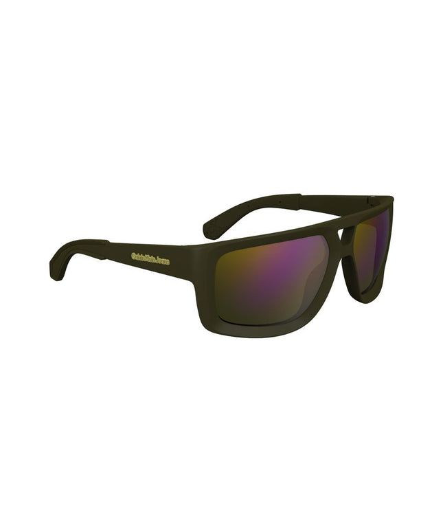Calvin Klein Green Plastic Men Sunglass