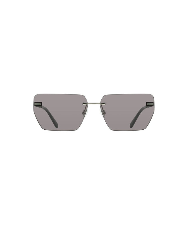 Calvin Klein Gray Metal Men Sunglasses