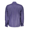 North Sails Blue Linen Men Shirt