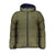 La Martina Elegant Green Hooded Jacket with Contrast Details