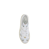 Valentino Garavani White Calf Leather Bos Taurus Low Top Sneakers