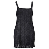 Desigual Desigual Black Polyester Women Dress (Italian Size WOMEN: M, nan: nan, nan: nan)