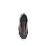 Brunello Cucinelli Black Rubber Low Top Sneakers