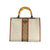 Guess Jeans Beige Cotton Handbag