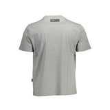 Plein Sport Brown Cotton Men T-Shirt