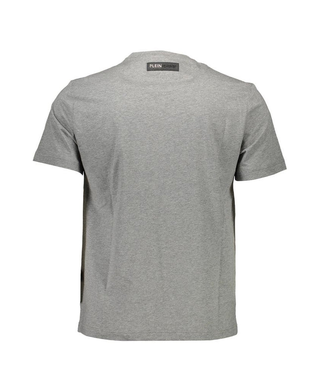 Plein Sport Brown Cotton Men T-Shirt