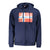 Norway 1963 Blue Cotton Men Hooded Sweater