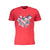 Cavalli Class Red Cotton Men T-Shirt